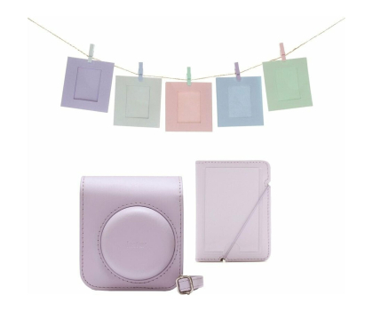 Akcesoria Foto Fujifilm Instax Mini 12 purpurowy zestaw akcesoriów